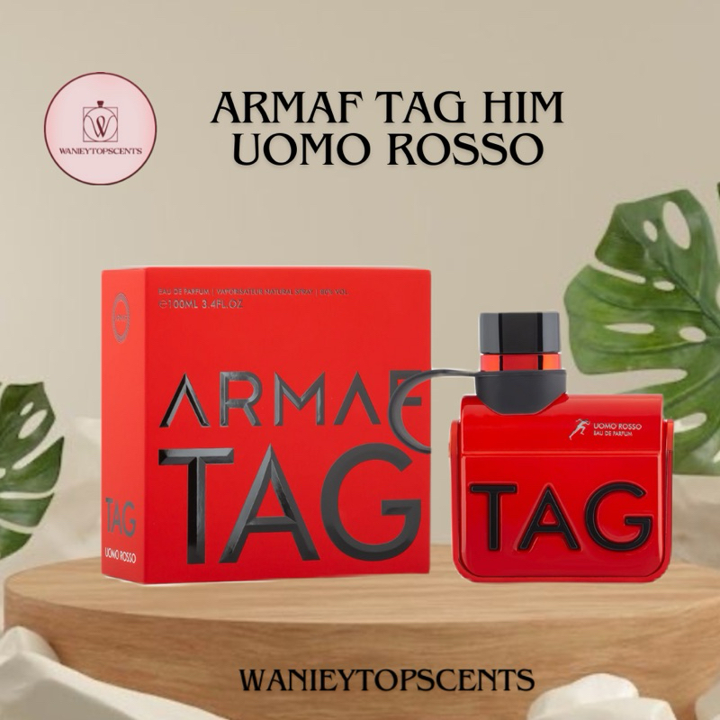 Decant Armaf Tag Him Uomo Rosso Edp Shopee Malaysia