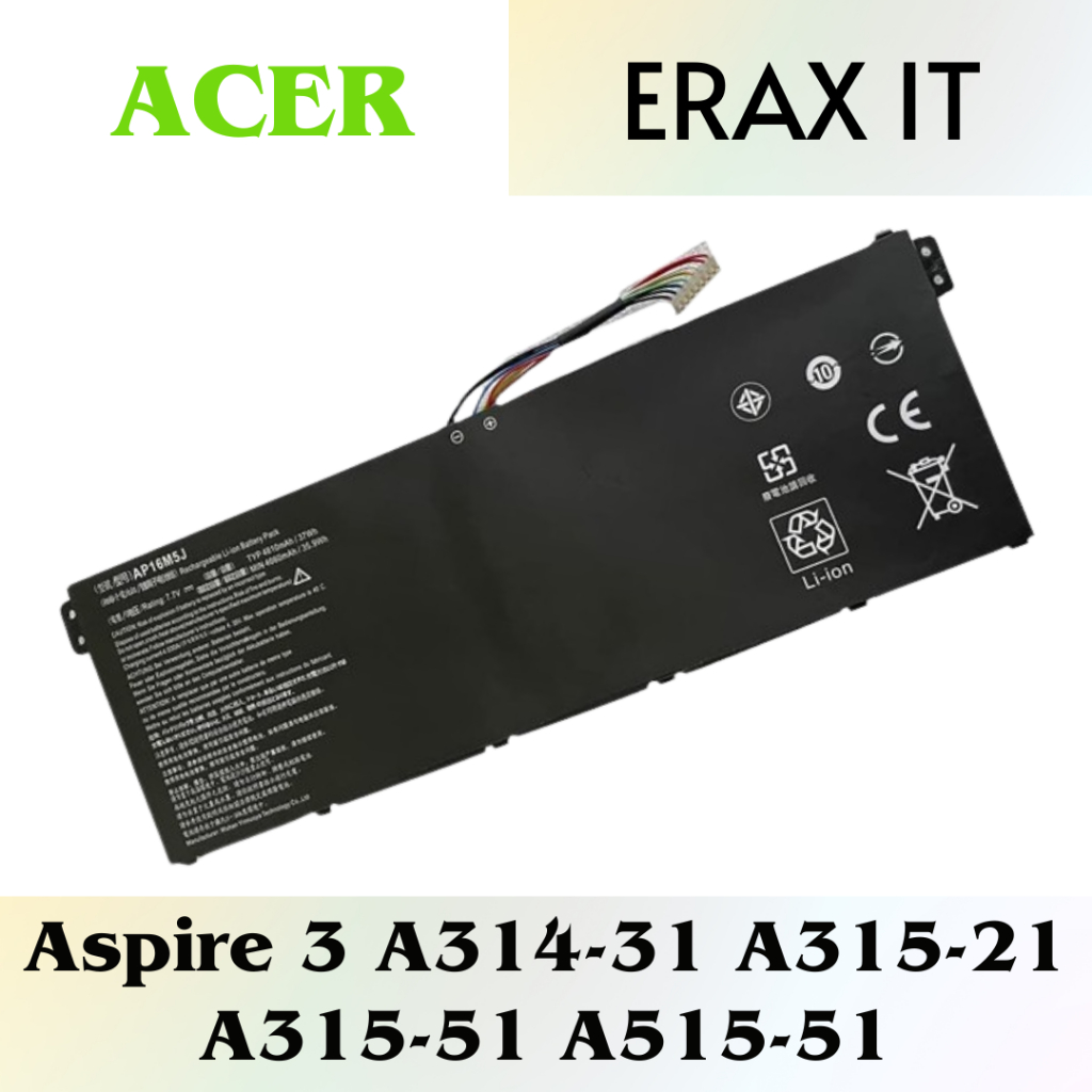 Acer AP16M5J Aspire 3 A314 31 A315 21 A315 51 A515 51 Aspire ES1 523