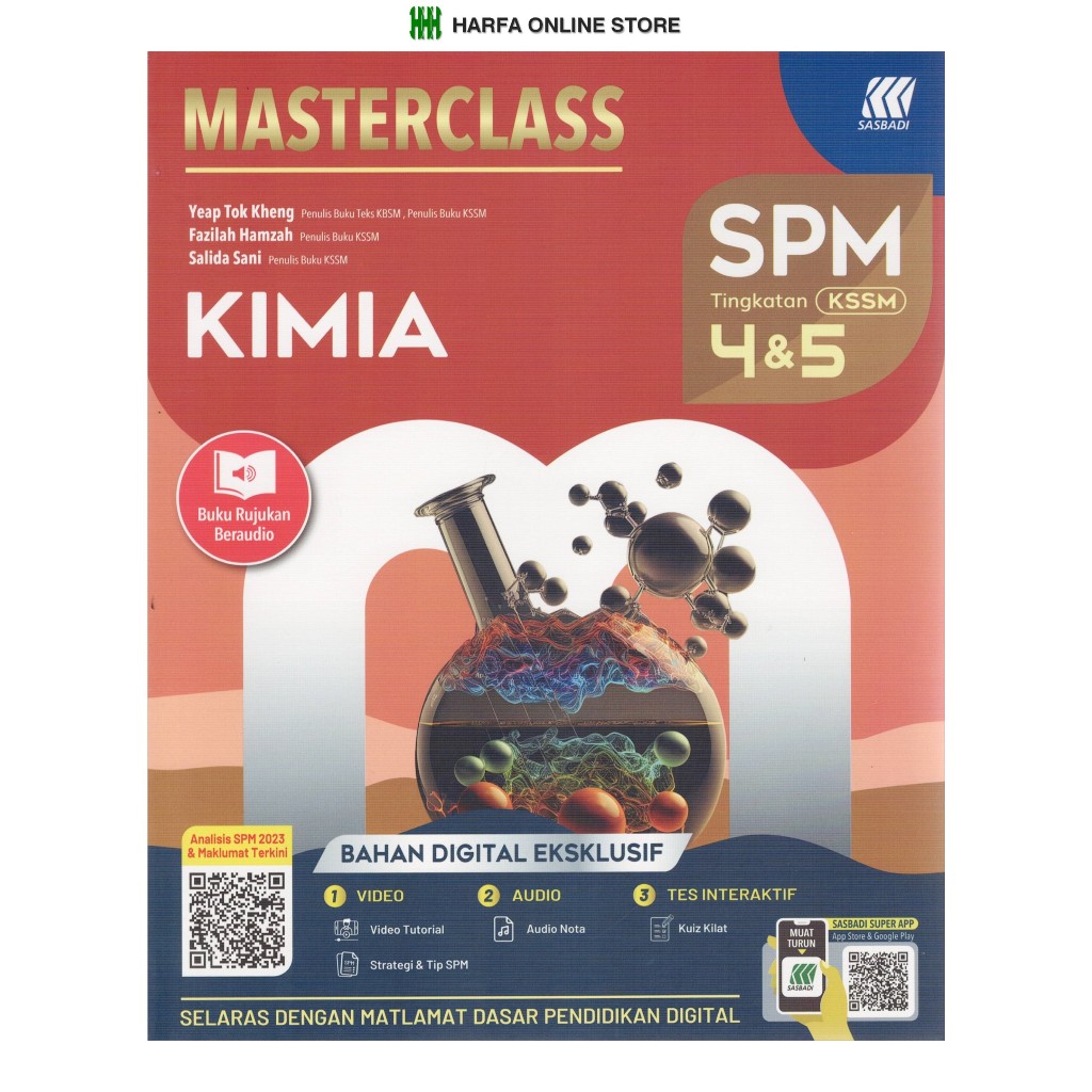 BUKU RUJUKAN MASTERCLASS KIMIA SPM TINGKATAN 4 5 KSSM Shopee Malaysia