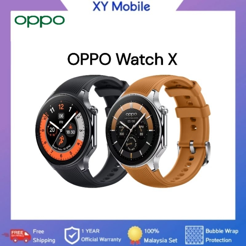 Oppo Watch X Wear Os By Google Shopee Malaysia