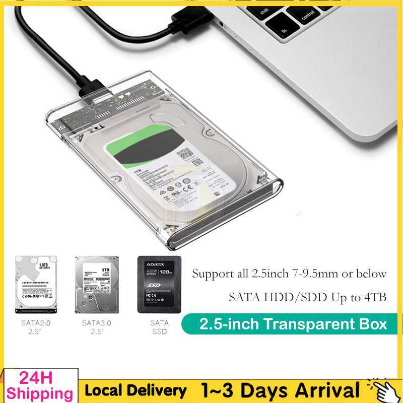 Mini Hard Disk Case Inch Hdd Case Sata To Usb Hdd Enclosure Ssd