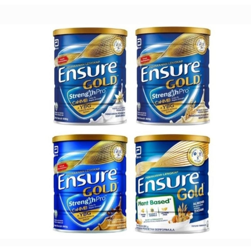 ENSURE GOLD ABBOTT Vanilla Almond Wheat Coffee 800gm Shopee Malaysia