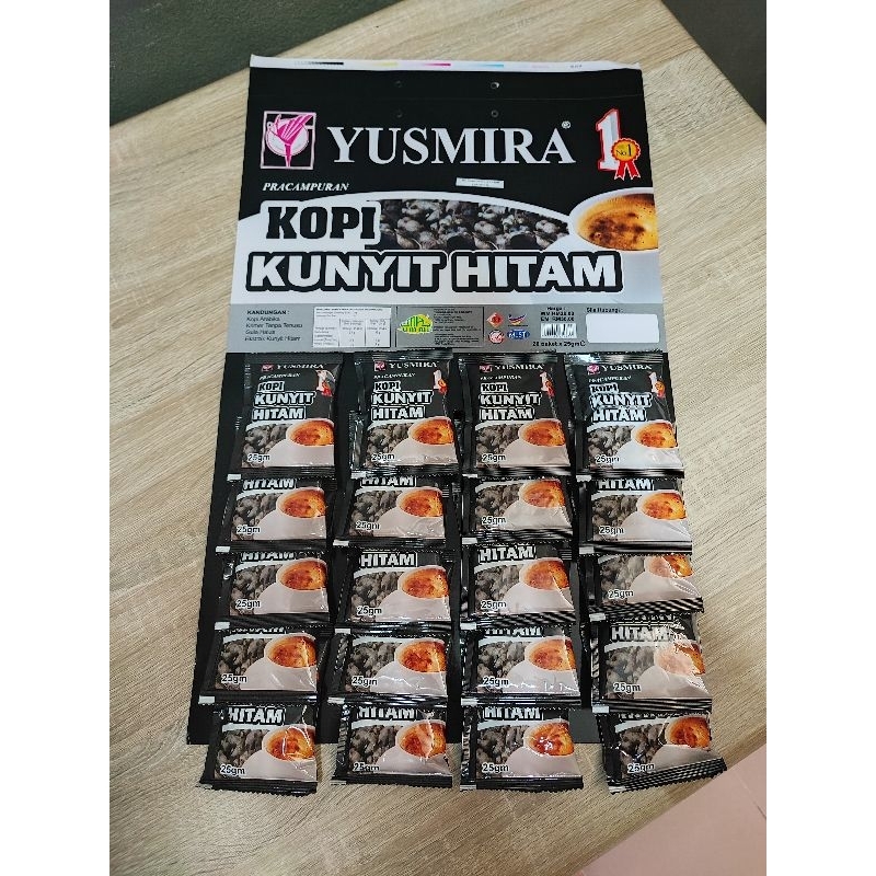 Yusmira Kopi Kunyit Hitam Ready Stock Shopee Malaysia