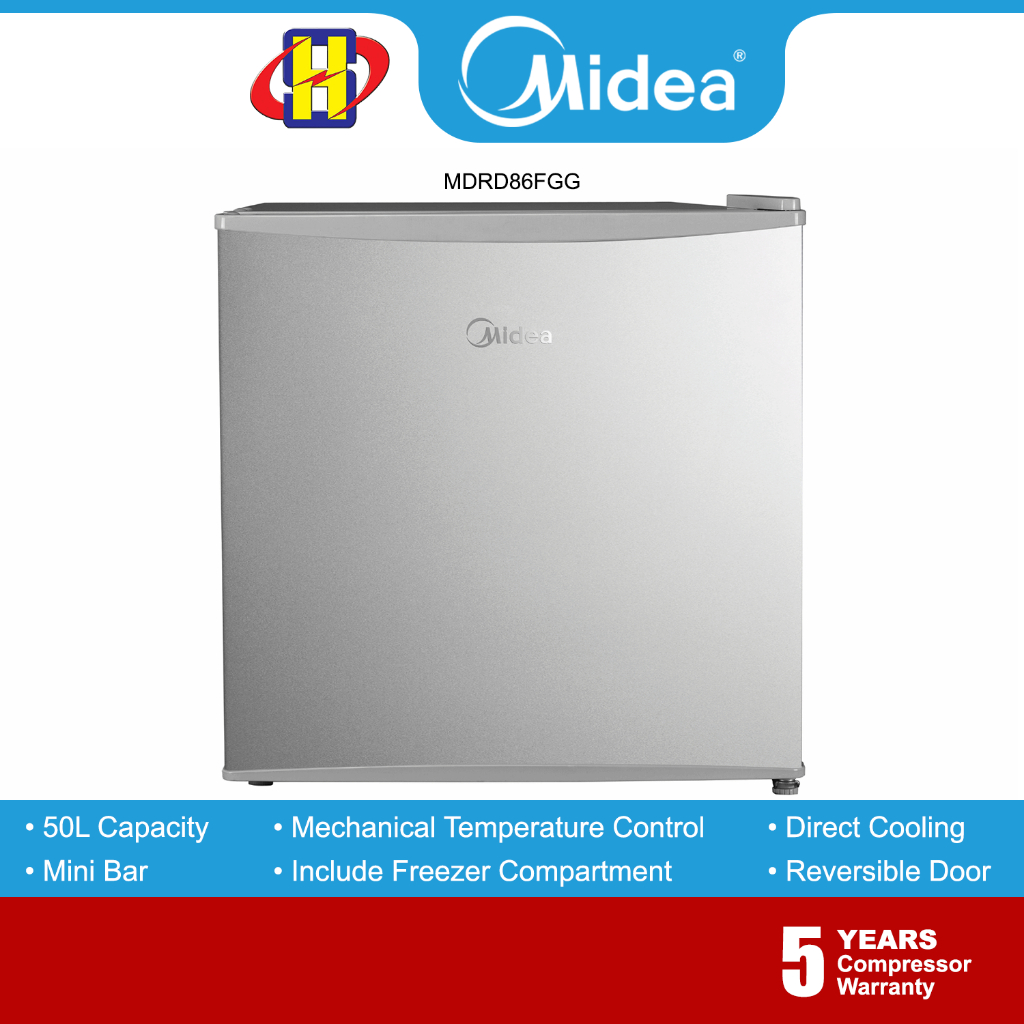 Midea Mini Bar Refrigerator L Reversible Door Including Freezer