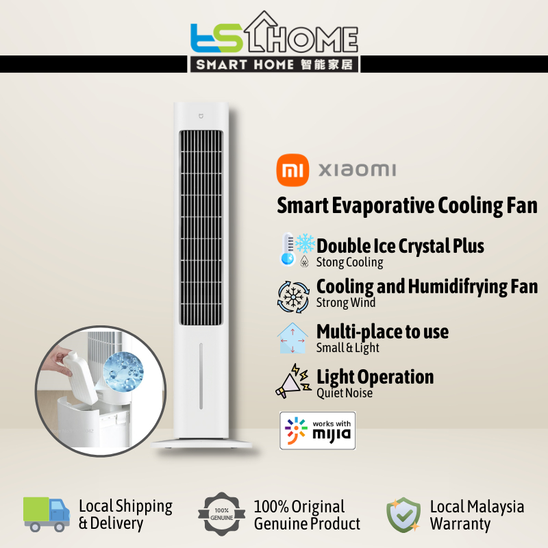 Xiaomi Mijia Smart Evaporative Cooling Fan Shopee Malaysia