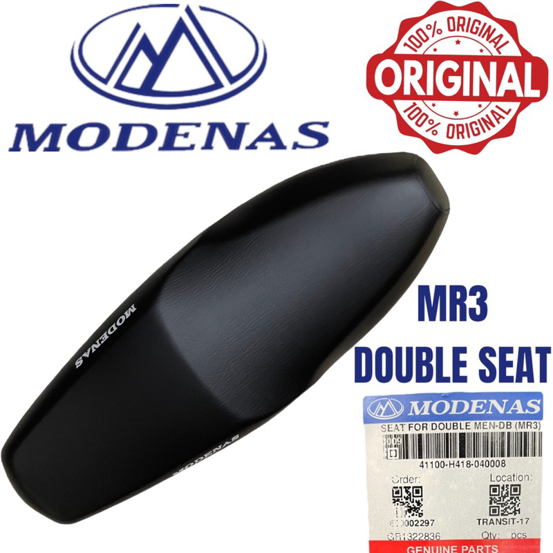 MODENAS KRISS MR3 DOUBLE SEAT COMP 100 ORIGINAL MOTOR DOUBLE SEAT