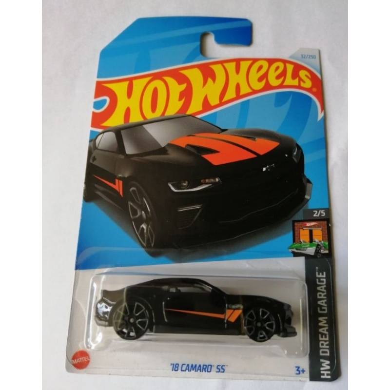 Hotwheels 18 Camaro SS Black Case B 2024 Edition Shopee Malaysia