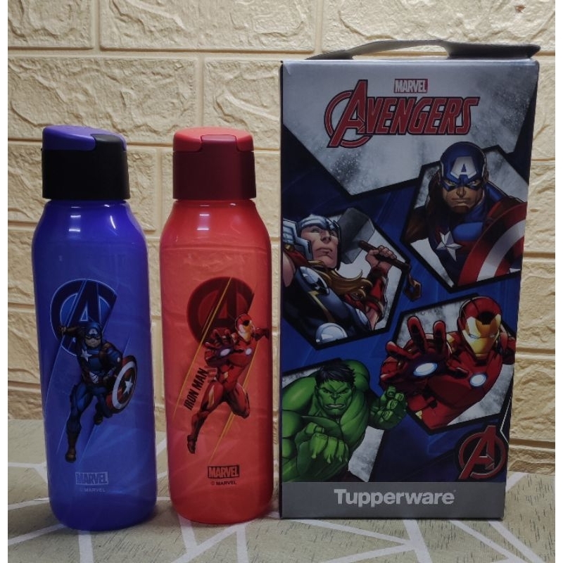 MARVEL AVENGERS TUPPERWARE Eco Bottle 750ml Shopee Malaysia