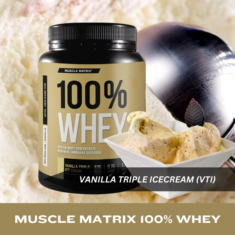 MUSCLE MATRIX 100 WHEY PROTEIN HALAL Shopee Malaysia