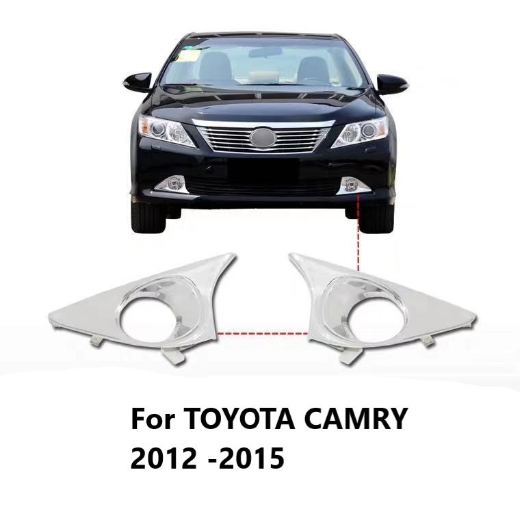 TOYOTA CAMRY ACV50 ACV51 Asv50 2012 2015 FOG LAMP COVER CHROME