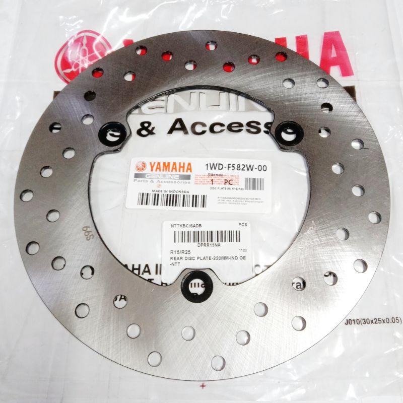 Yamaha R R Front Rear Disc Plate Indonesia Piring Disc Depan