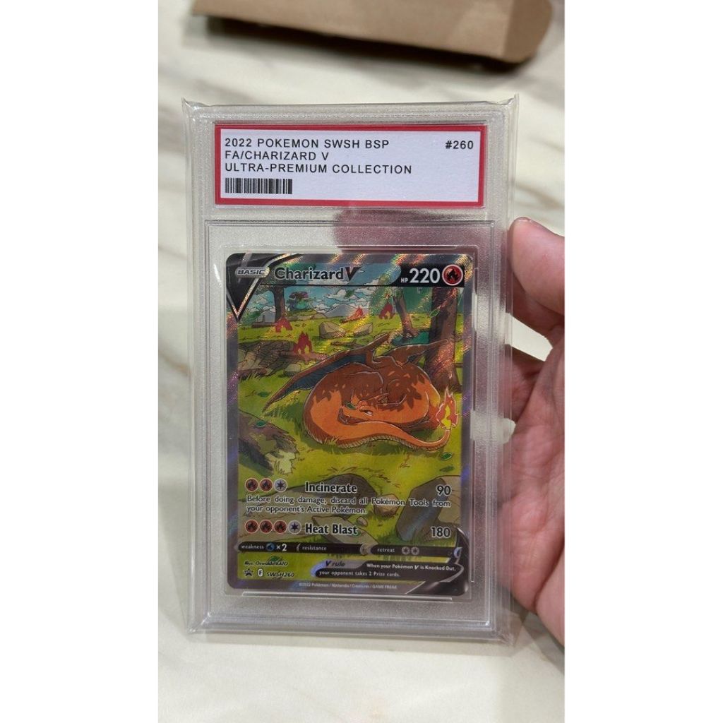 Pokemon Swsh Bsp Charizard V Ultra Premium Collection Card