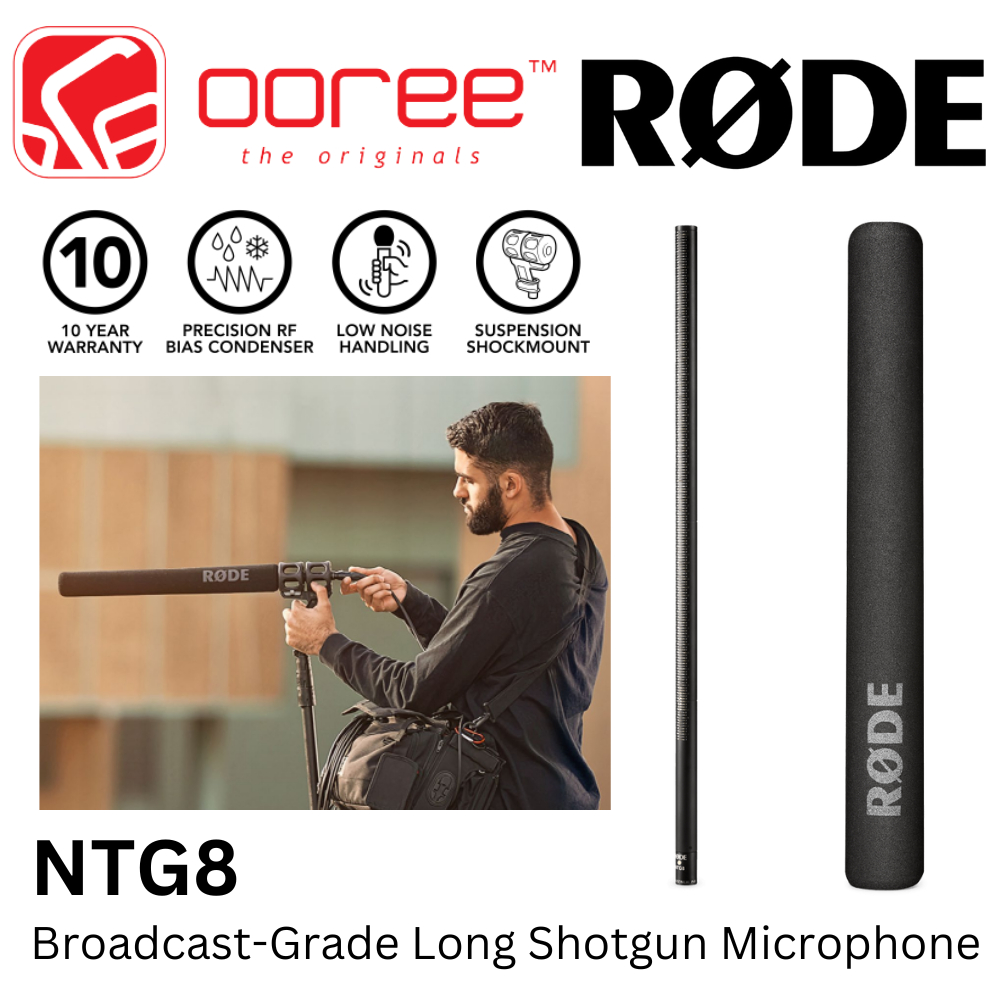 Rode Ntg Ntg Rf Bias Long Broadcast Shotgun Microphone With Low