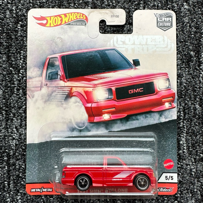 Hot Wheels Car Culture Power Trip Gmc Syclone Shopee Malaysia