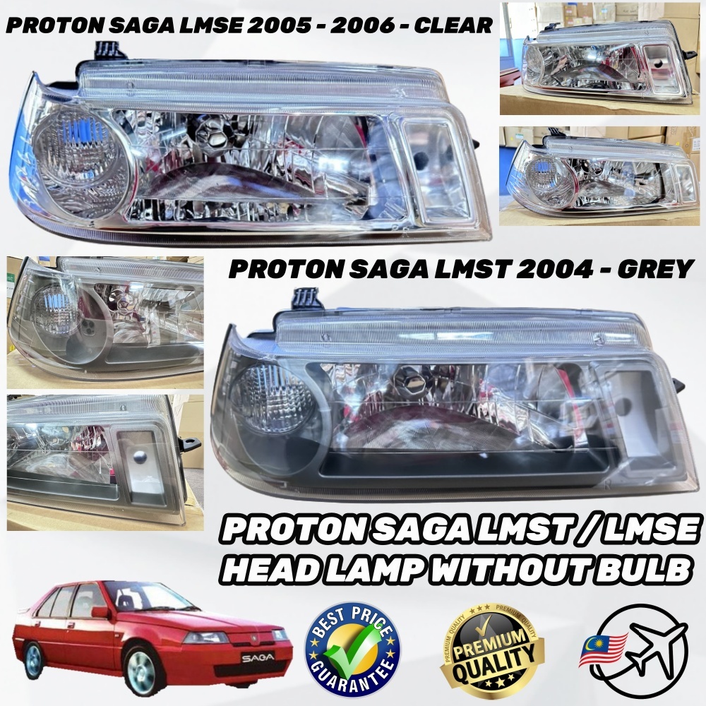 Proton Saga Lmst Lmse Head Lamp Headlight Lampu Depan