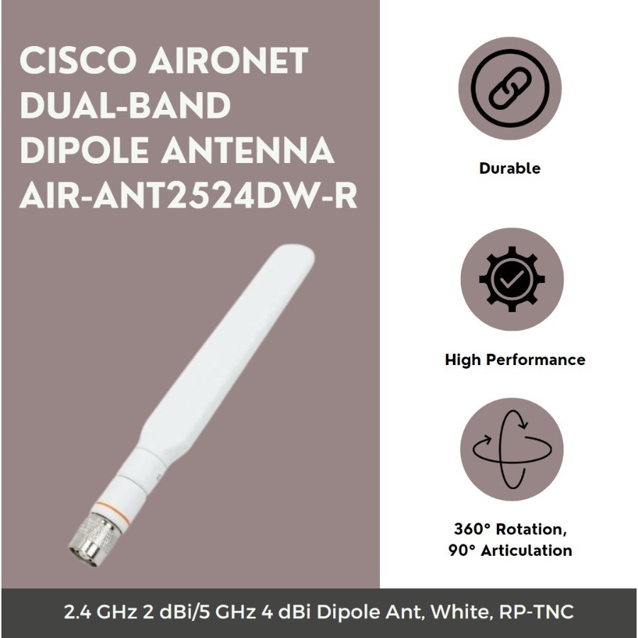 CISCO Aironet Dual Band Dipole Antenna AIR ANT2524DW R Shopee Malaysia