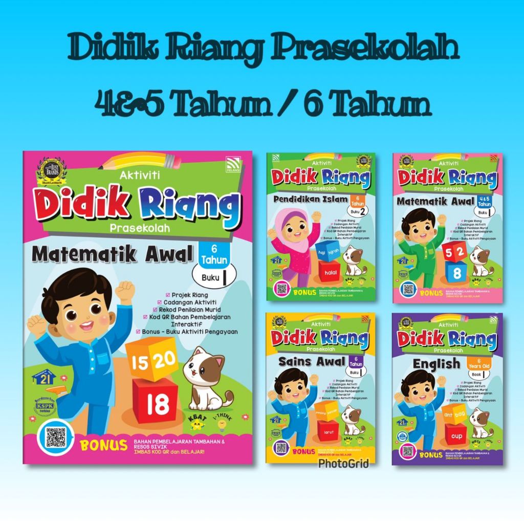 Im Pelangi Didik Riang Aktiviti Prasekolah Untuk Tahun