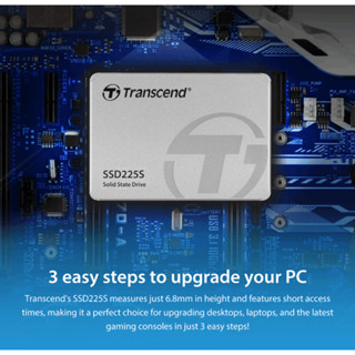 Transcend SSD225S 2 5 SSD SATA III 3D NAND 250GB 500GB 1TB 2TB