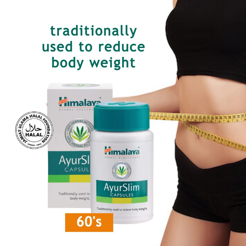 Himalaya Ayurslim S Original Slimming Garcinia Cambogia Kkm Approved