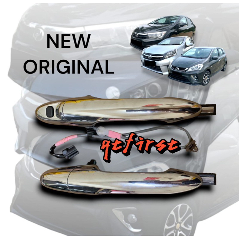 Perodua Myvi D N Axia Bezza Original Genuine Chroom Outer