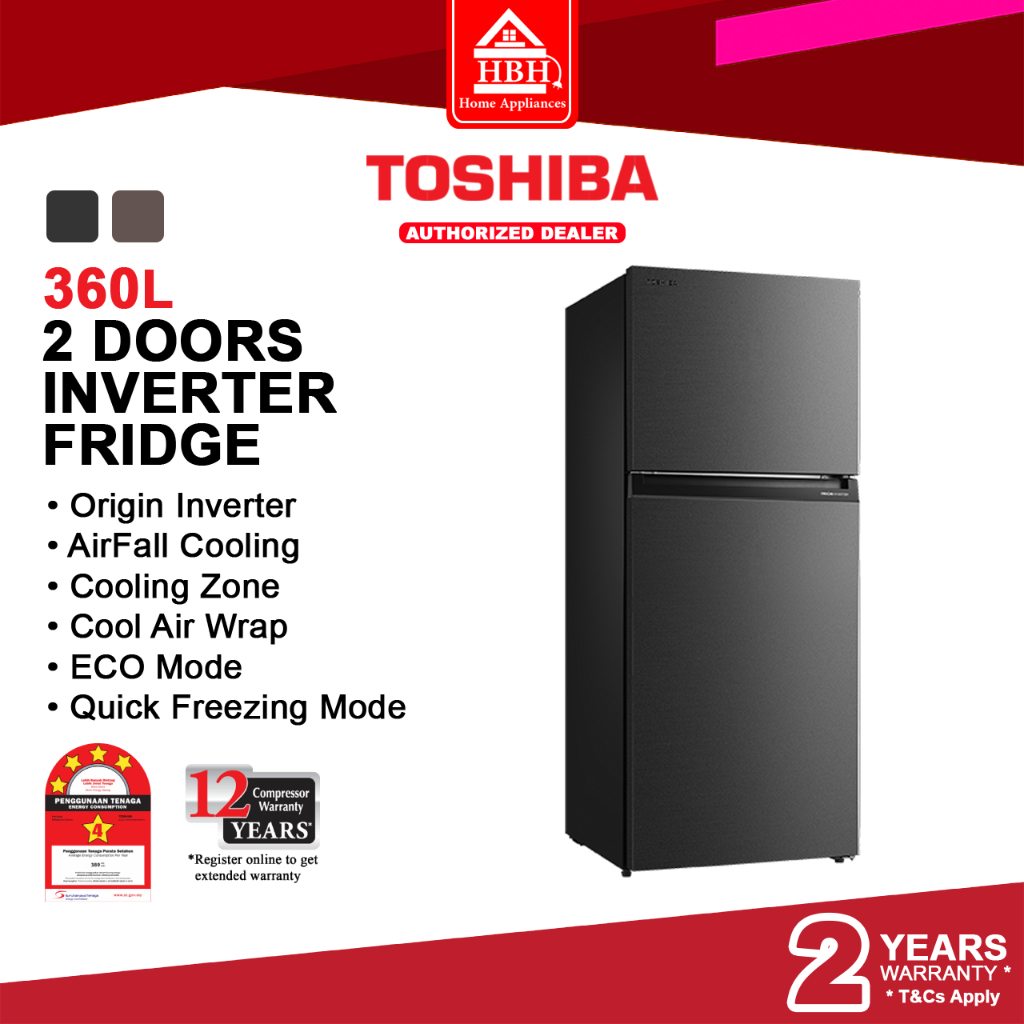 Toshiba Gr Rt We Pmy L Door Inverter Pure Bio Refrigerator