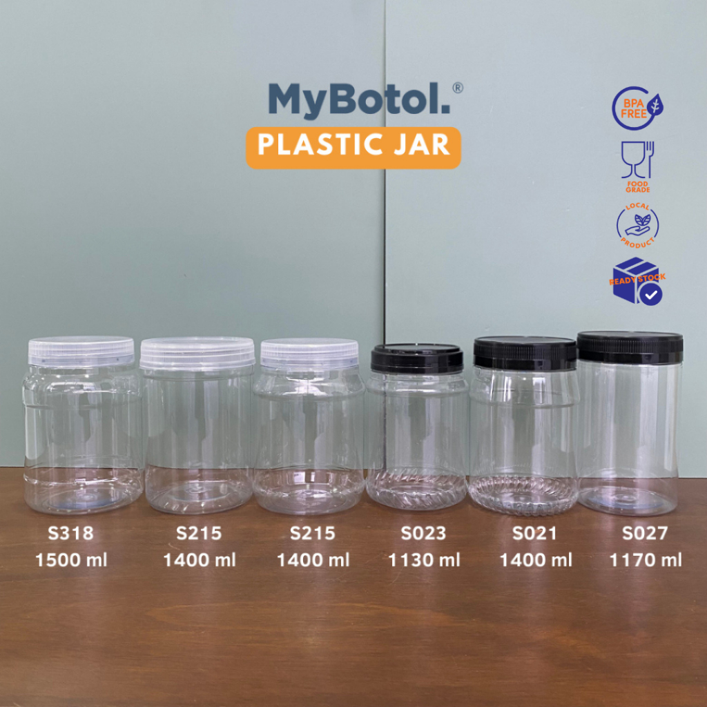 Mybotol Balang Kuih Balang Plastik Murah Plastic Cookies Jar