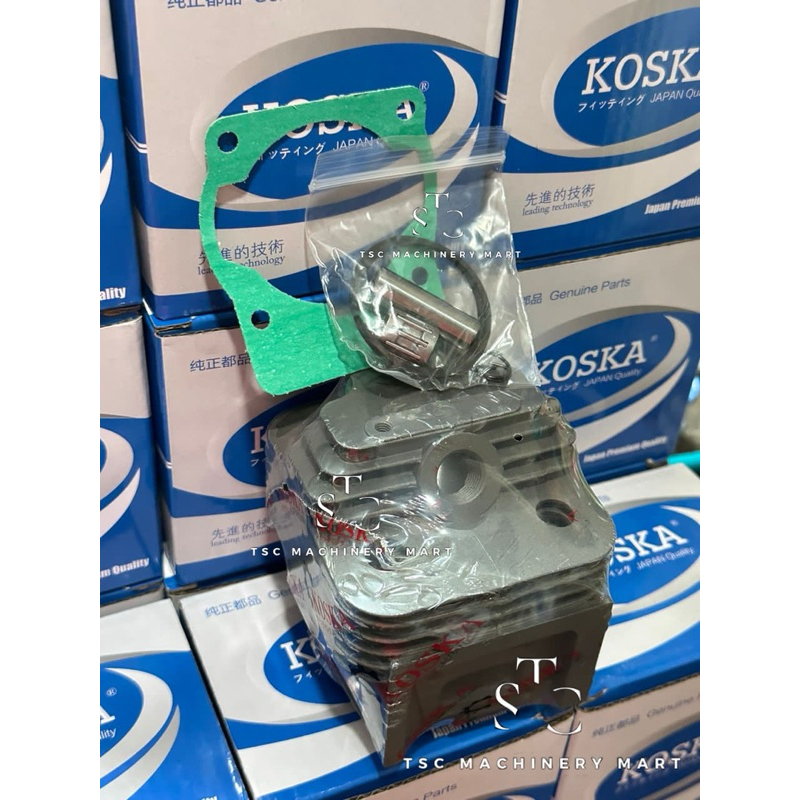 KOSKA Black Cylinder Block TL43 TB43 TU43 BG430 SR430 SS650 Heavy Duty