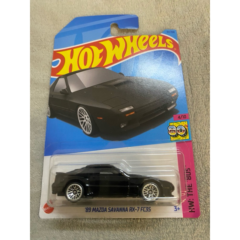 Hot Wheels 89 Mazda Savanna RX 7 FC3S Shopee Malaysia