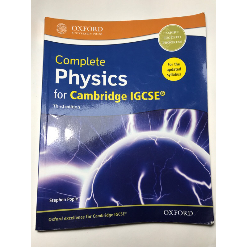 Complete Physics For Cambridge Igcse Third Edition Shopee Malaysia