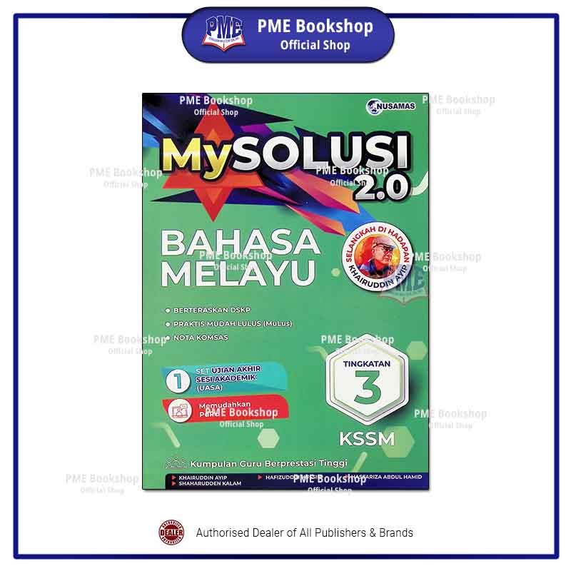 Pme Bookshop Buku Sekolah Nusamas Mysolusi Bahasa Melayu