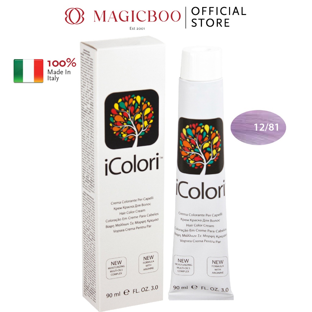 Magicboo Icolori Hair Dye Colour Cream Special Blonde Pearl Ash