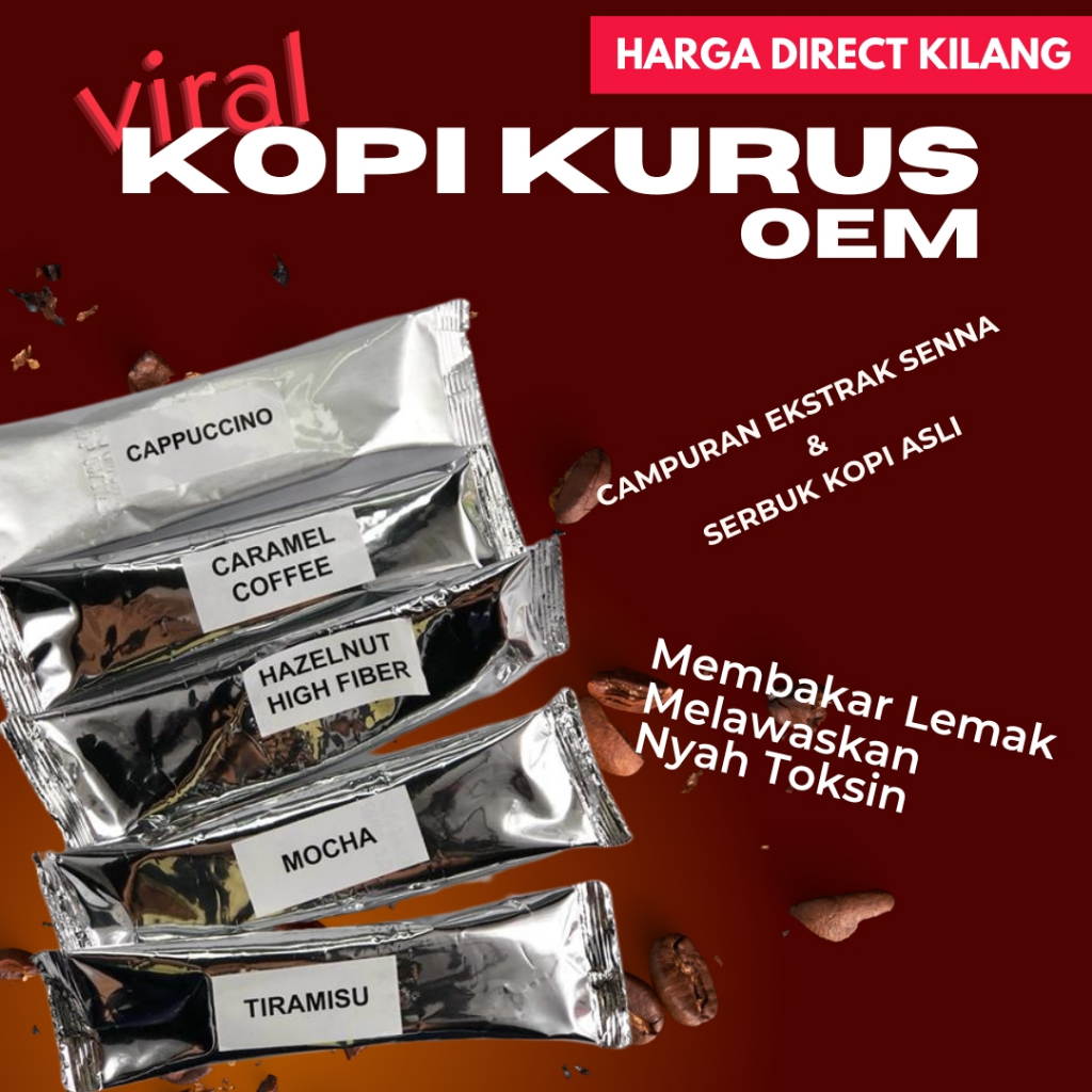 Kopi Kurus Approved Kkm Slim Detox Slimming Produk Kurus Cappucino