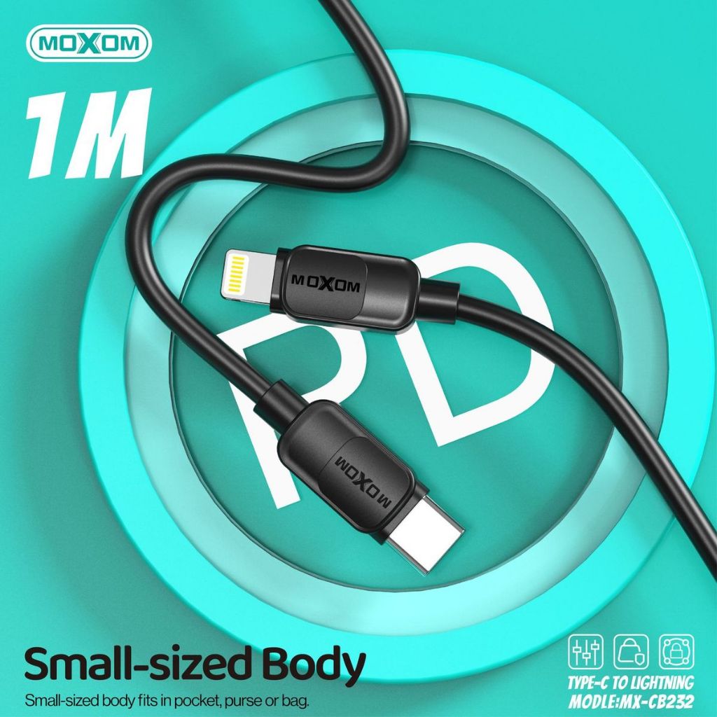 Moxom Mx Cb Meter Pd W Fast Charge Type C To Phone Data Cable