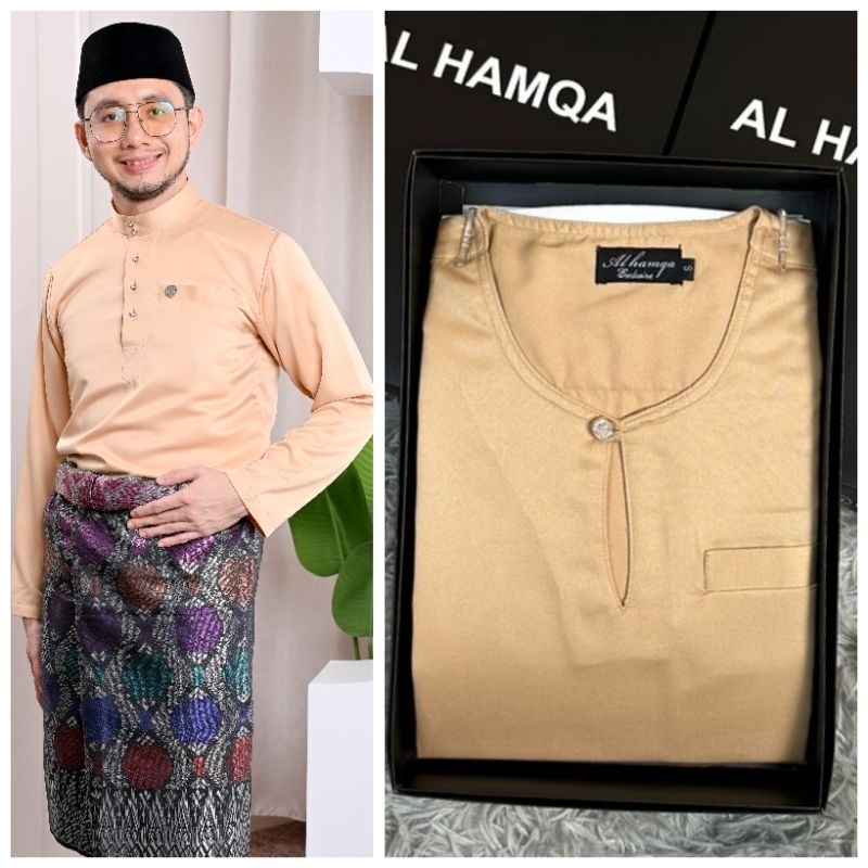 S Xl Baju Melayu Plus Size Hamqa Baju Melayu Lelaki Dewasa Baju