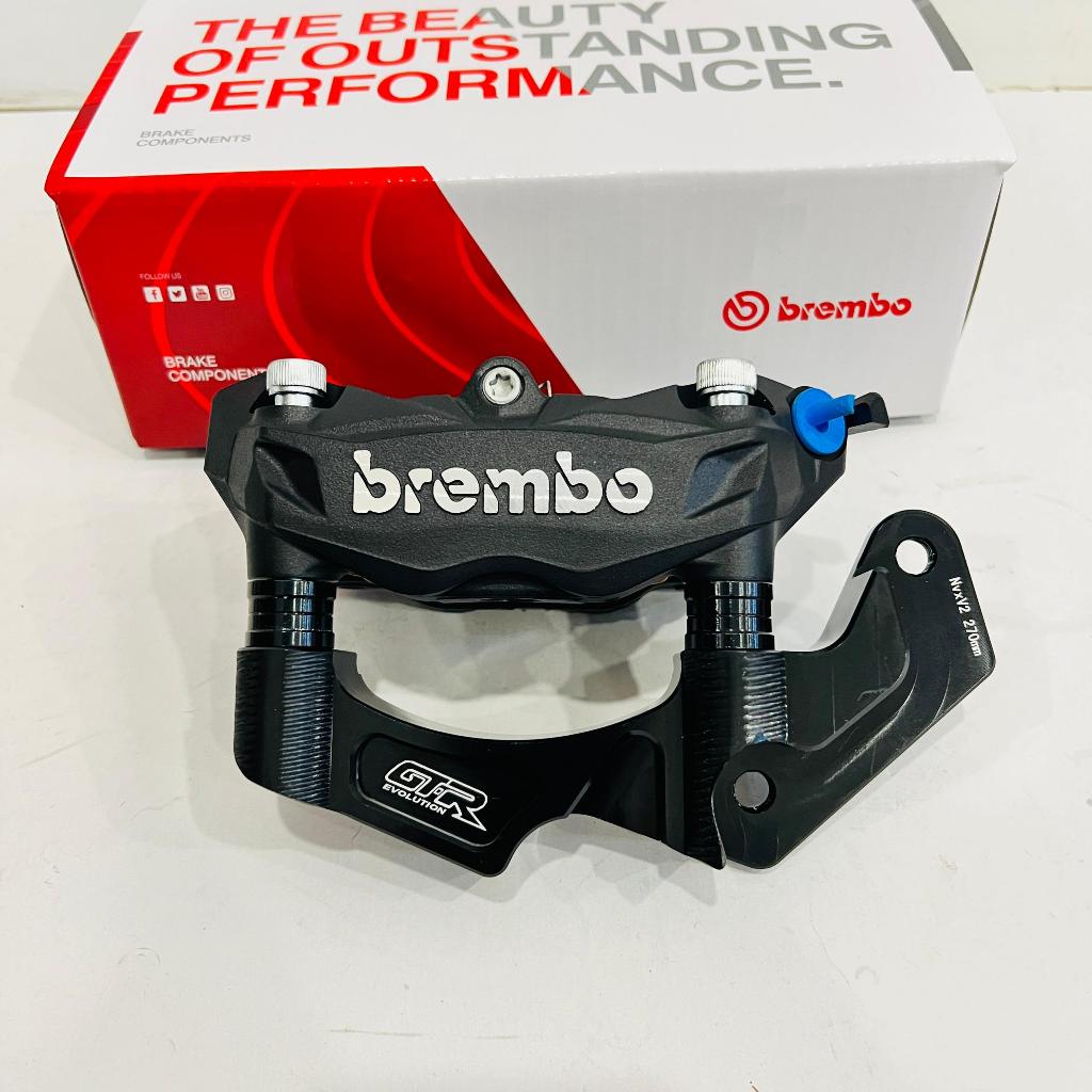 Nvx V V Original Brembo M Rh Matt Black Ori Colour With Gtr Caliper