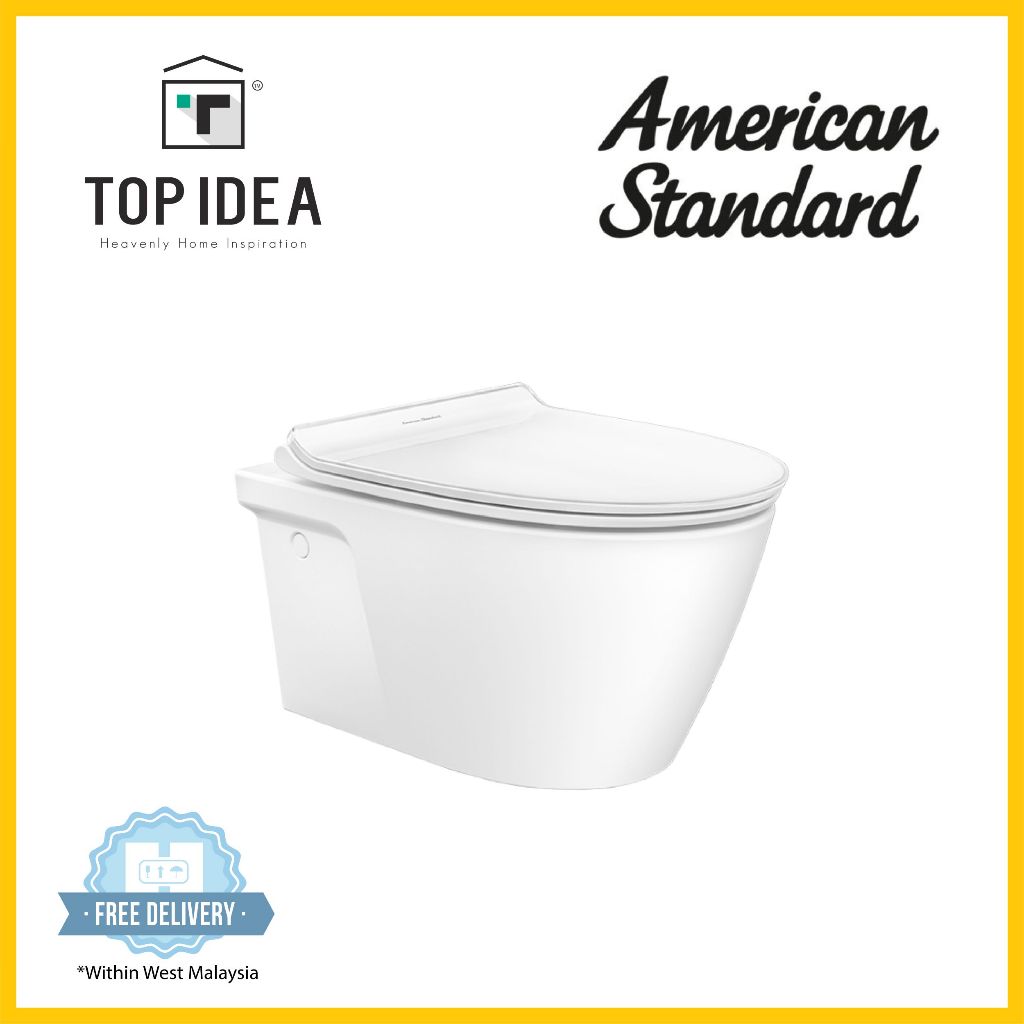 American Standard Acacia SupaSleek Wall Hung Toilet Aqua Ceramic P