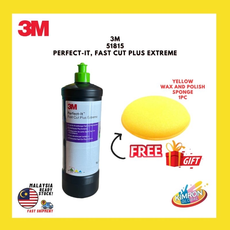 M Perfect It Fast Cut Plus Extreme Rubbing Compound Polish Kg