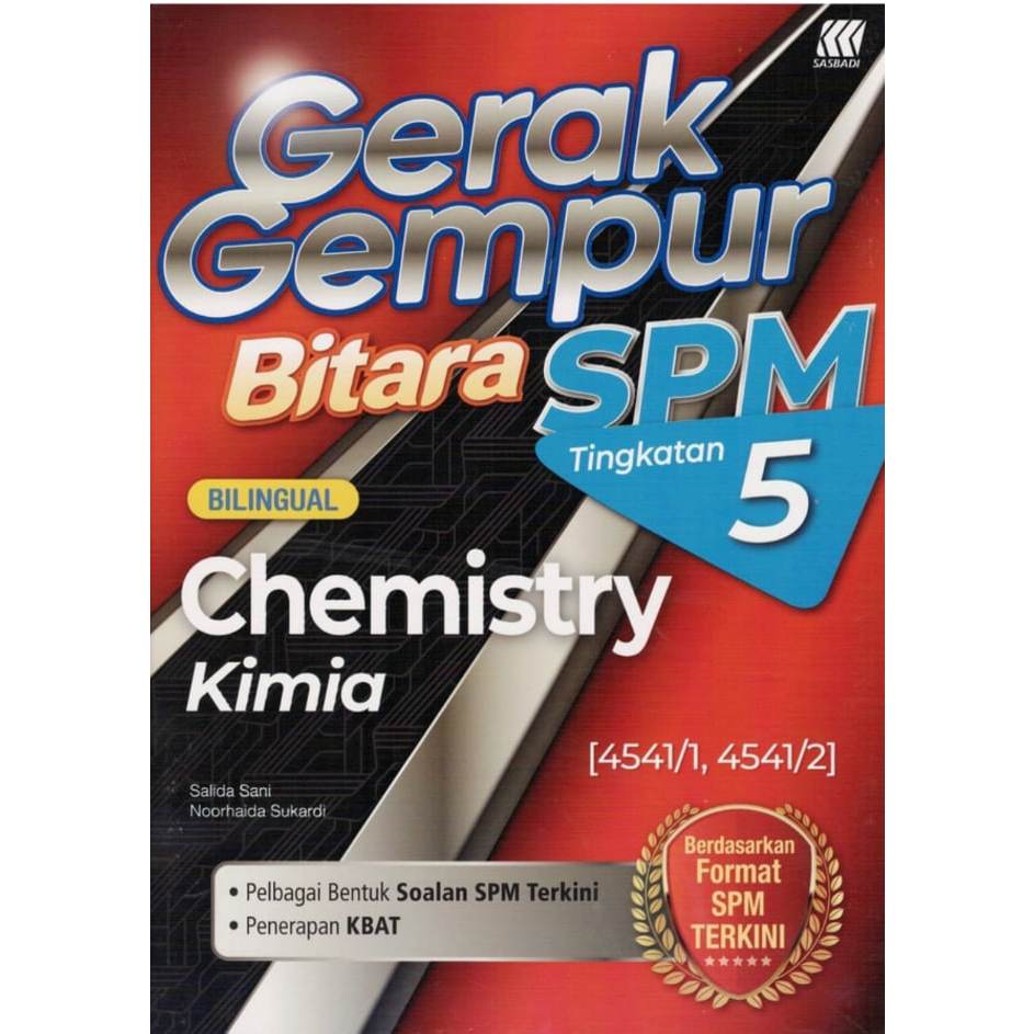 Buku Latihan Tingkatan Gerak Gempur Bitara Chemistry Kimia Spm