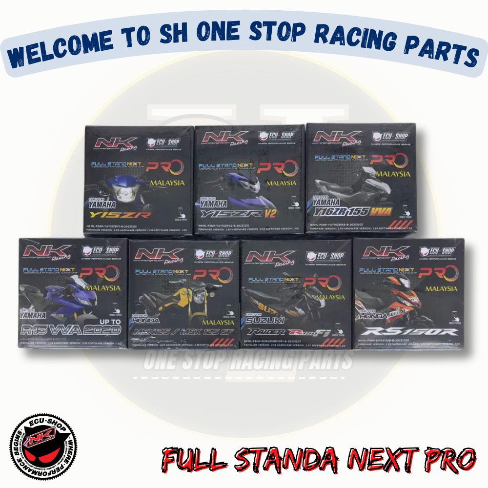 NK RACING ECU SHOP FULL STAND NEXT PRO NEW VERSION ECU Y15 Y15ZR V2