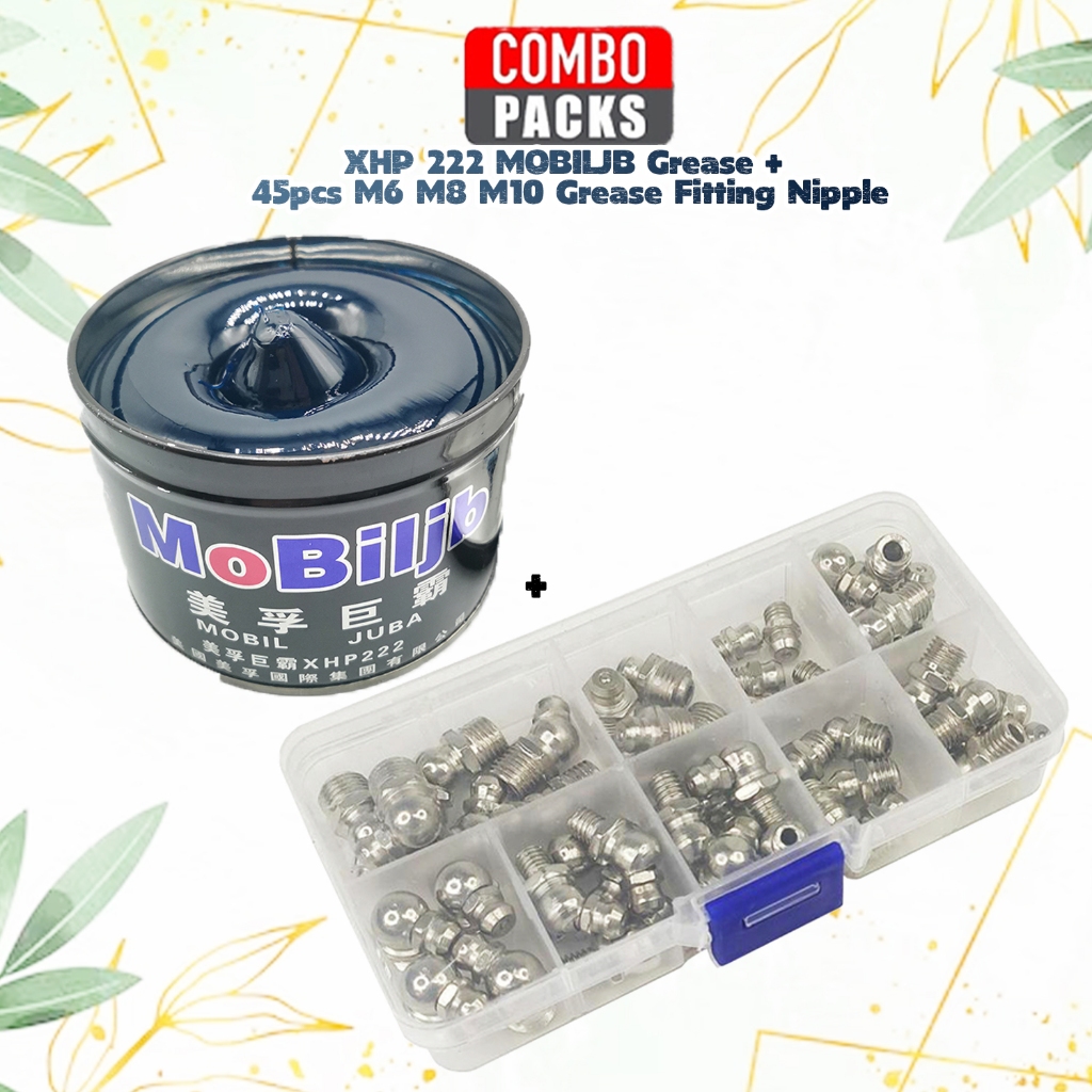 XHP 222 MOBILJB Blue Lithium Complex Grease Multi Purpose Grease Heavy