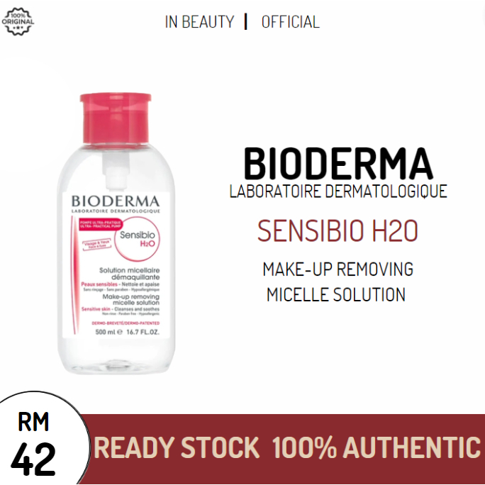 Bioderma Sensibio H Make Up Removing Micelle Solution For Sensitive