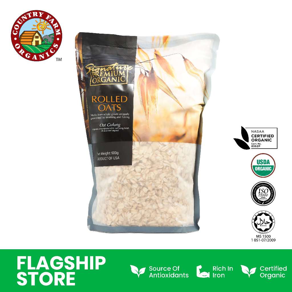 Country Farm Organics Signature Premium Organic Regular Rolled Oats