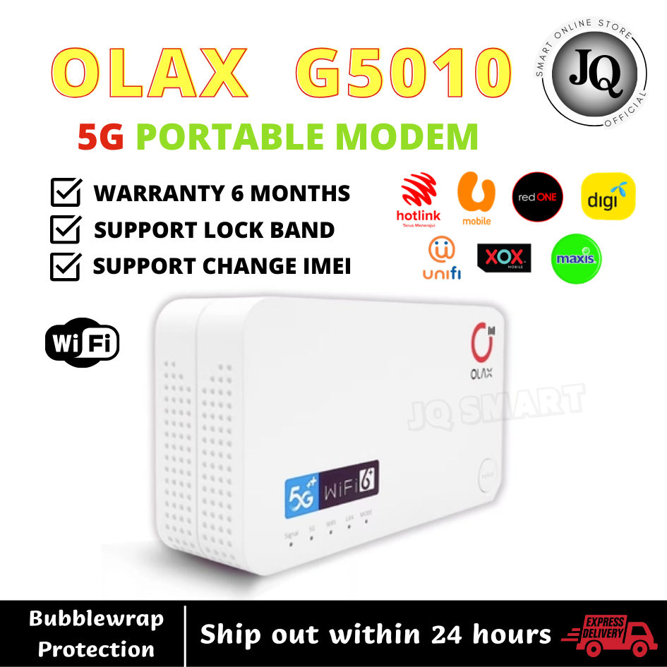 OLAX G5010 5G Modified Gigahome Wi Fi 6 Cat22 Unlimited Internet