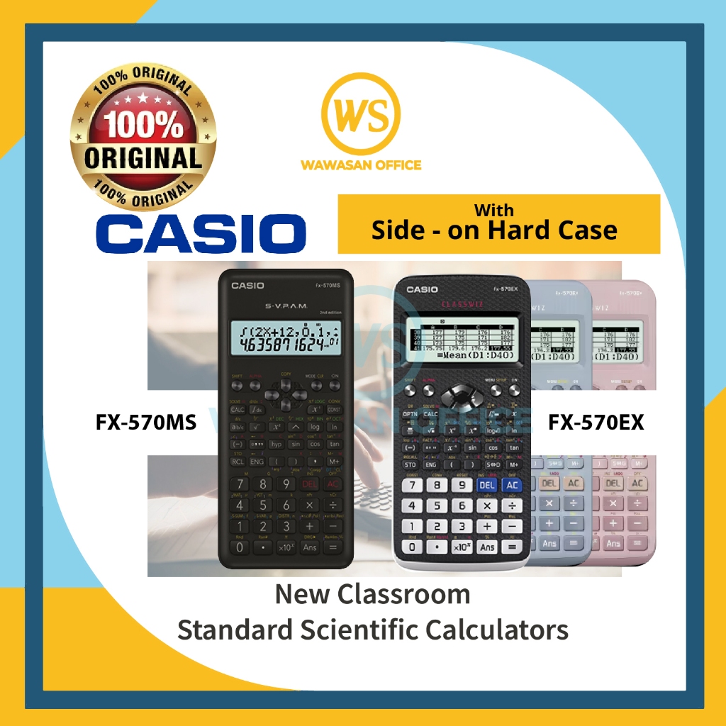 Casio Scientific Calculator Scientific Kalkulator Saintifik Casio