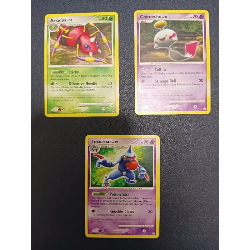 Pokemon Rare Mysterious Treasure Excellent Played Card Shopee Malaysia