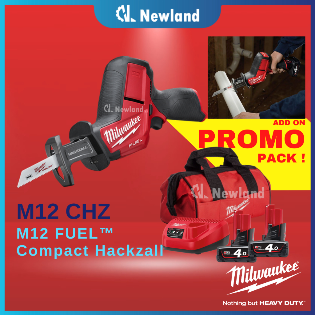 Milwaukee M Fuel Compact Hackzall Cordless Reciprocating Saw