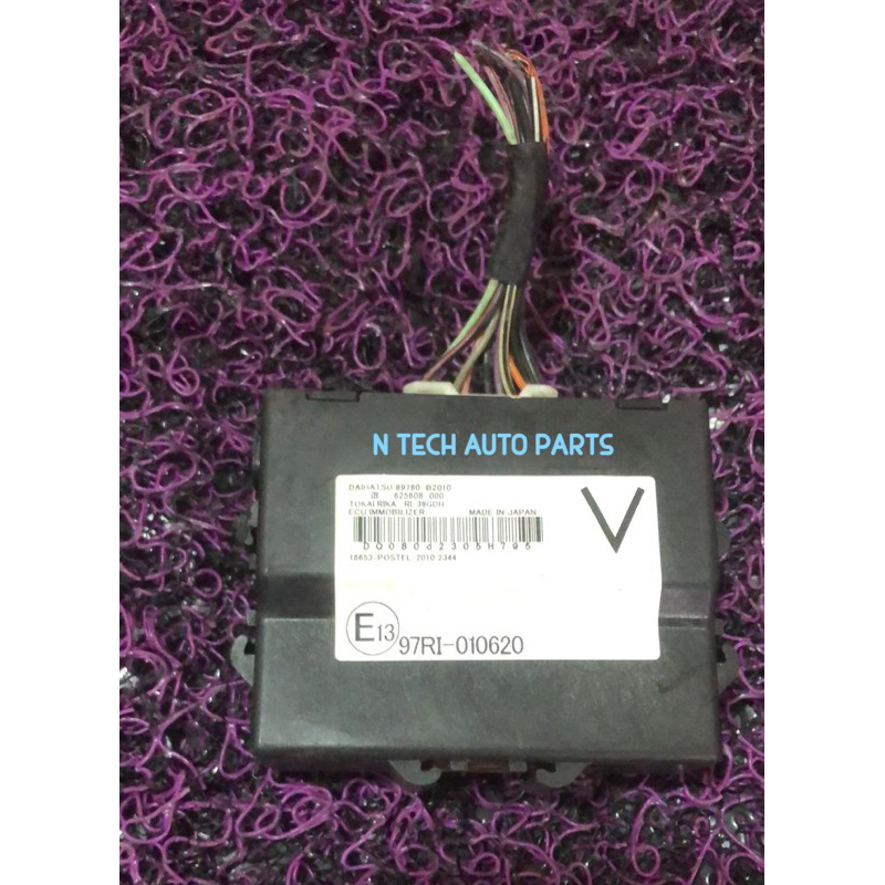 Perodua Myvi Icon Axia Bezza Ecu Immobilizer Used Shopee Malaysia