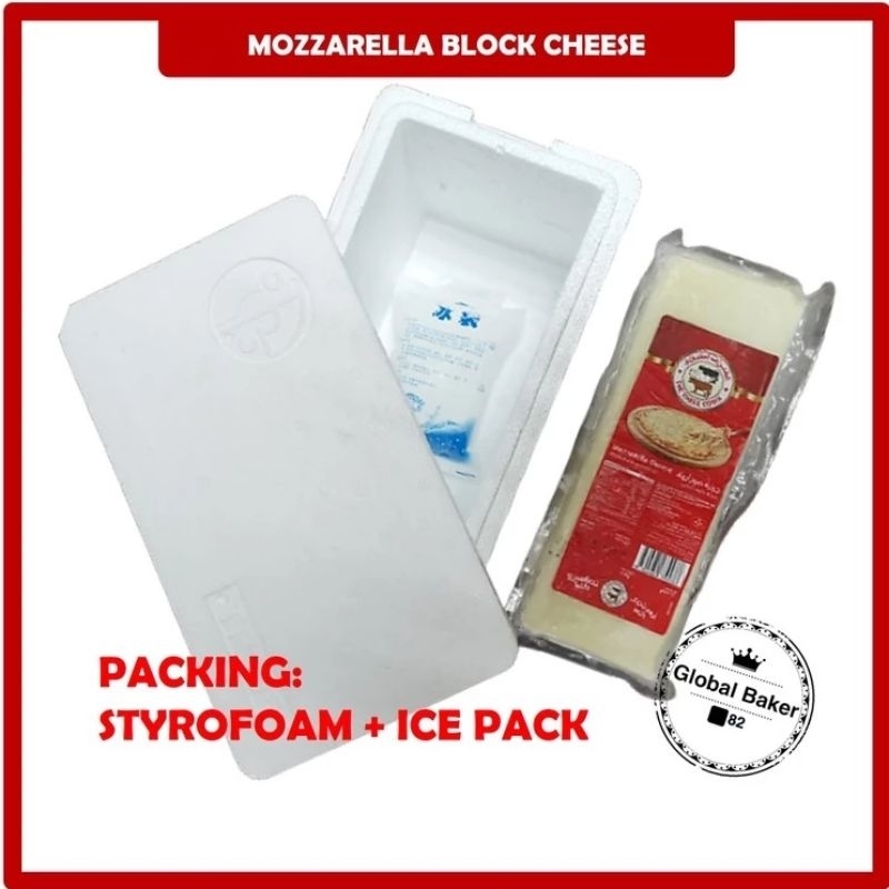 Mozzarella Block Cheese Kg Pizza Topping Block Cheese Block