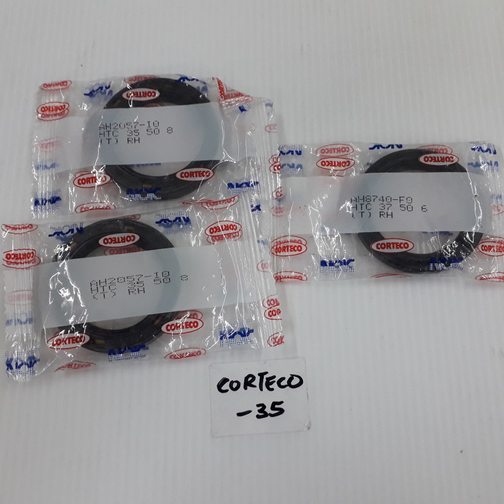 3PCS SET CORTECO 35 TIMING BELT KIT OIL SEAL FOR MITSUBISHI MIVEC