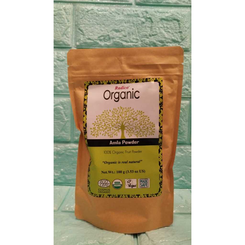 Radico 100 Organic Amla Powder 100g Shopee Malaysia